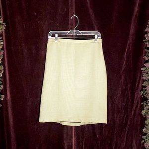 Houndstooth Pencil Skirt